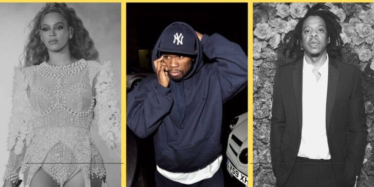 50 cent, beyonce and jay-z