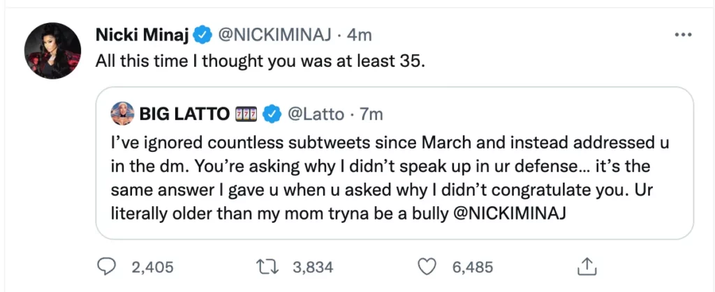 3FA5FD63 9A69 42BE BD9D 48D4762FECA8 What Really Happened Between Nicki Minaj and Latto?