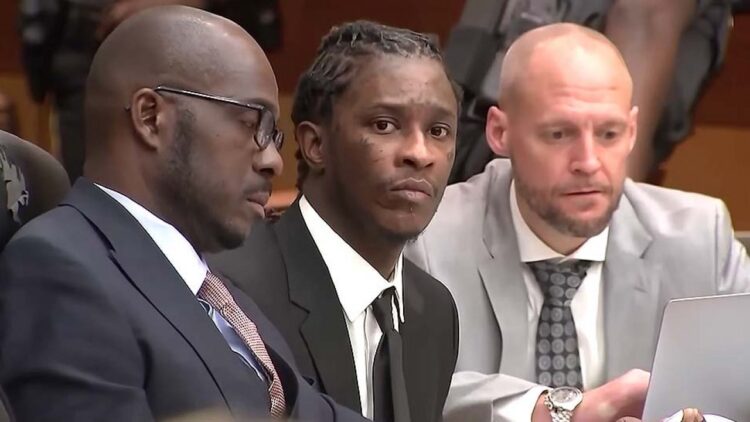 Young Thug in court