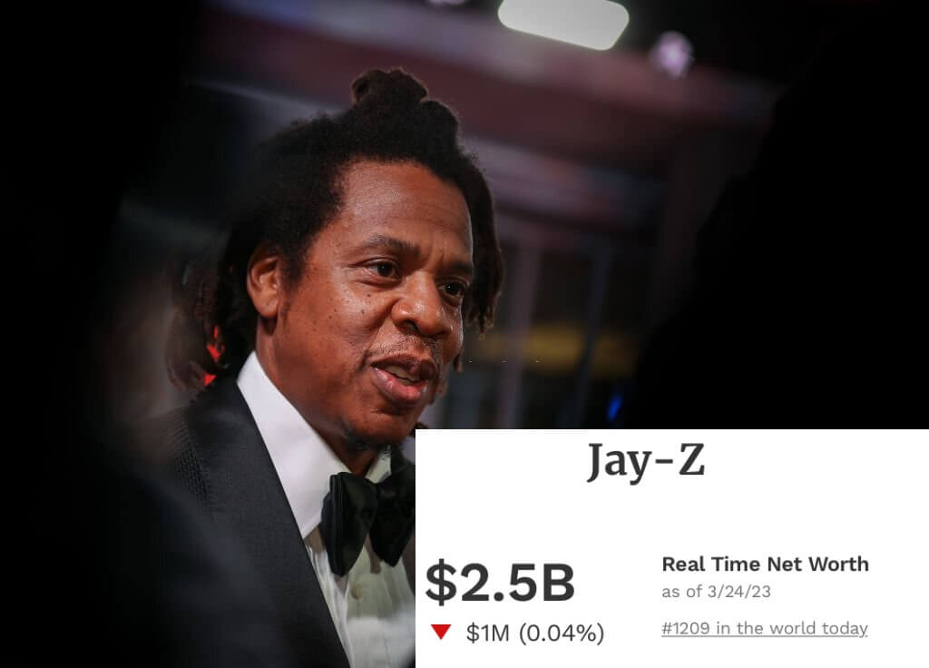 Jay-Z net worth 2023