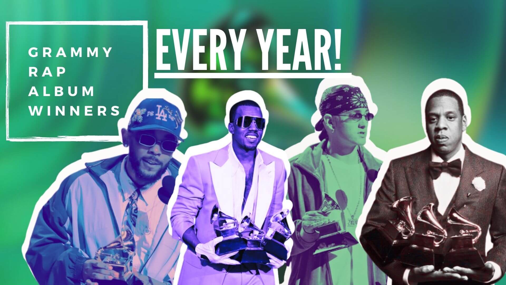 Grammys Best Rap Album Winners Every Year from 1996