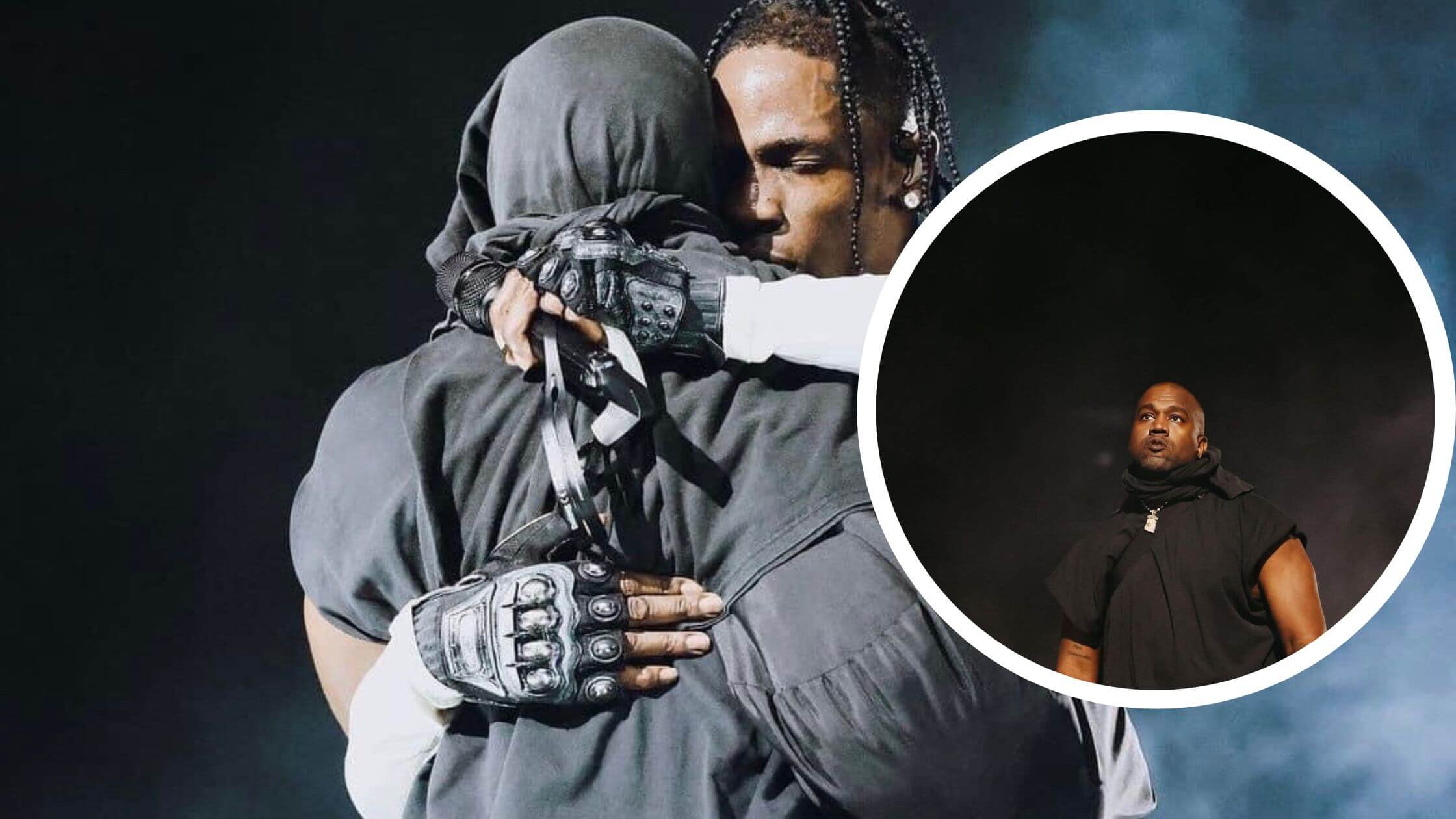 Kanye West Makes Surprise Appearance at Travis Scott's Rome Concert