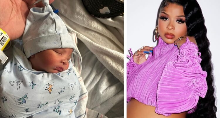 Chrisean Rock shares photo of her and Blueface’s newborn baby Chrisean Malone Jr.: ‘he looks just like his mother,’ one person pointed out. 