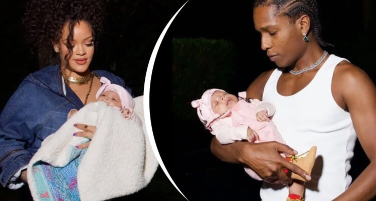 ASAP Rocky and Rihanna Share First Photos of Second Child, Riot Rose