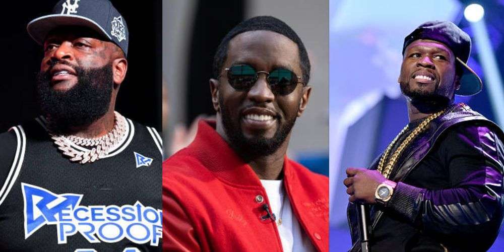 50 Cent Throws Shade at Rick Ross With "UEONO" Lyrics Amidst Diddy's Controversies