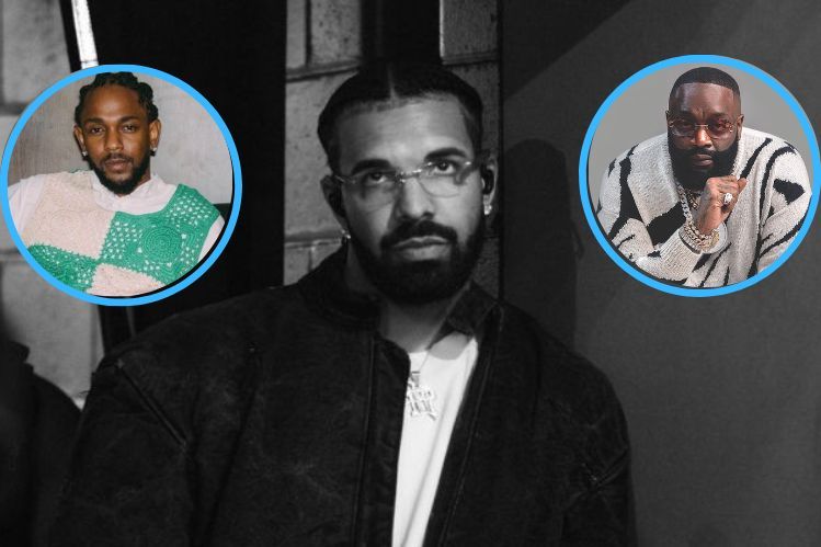 Drake, Kendrick Lamar and Rick Ross