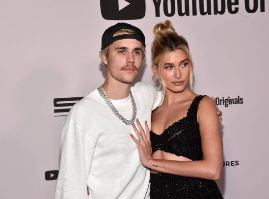 Justin and Hailey Bieber t