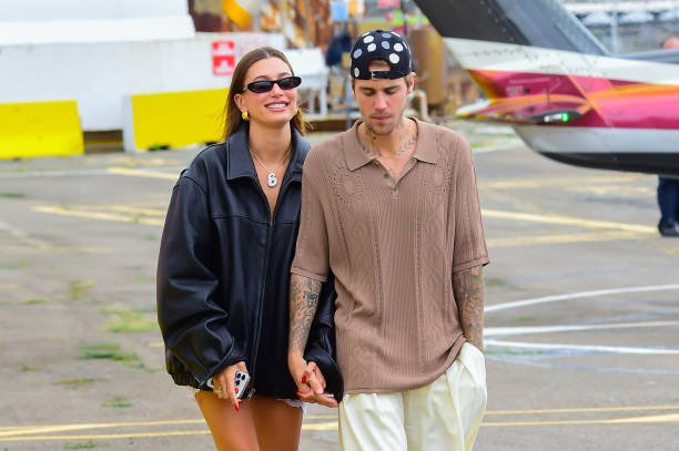 Justin and Hailey Bieber 